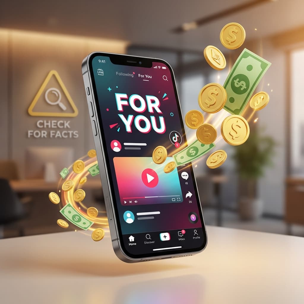 Nonton TikTok Dibayar? Cek Faktanya Disini